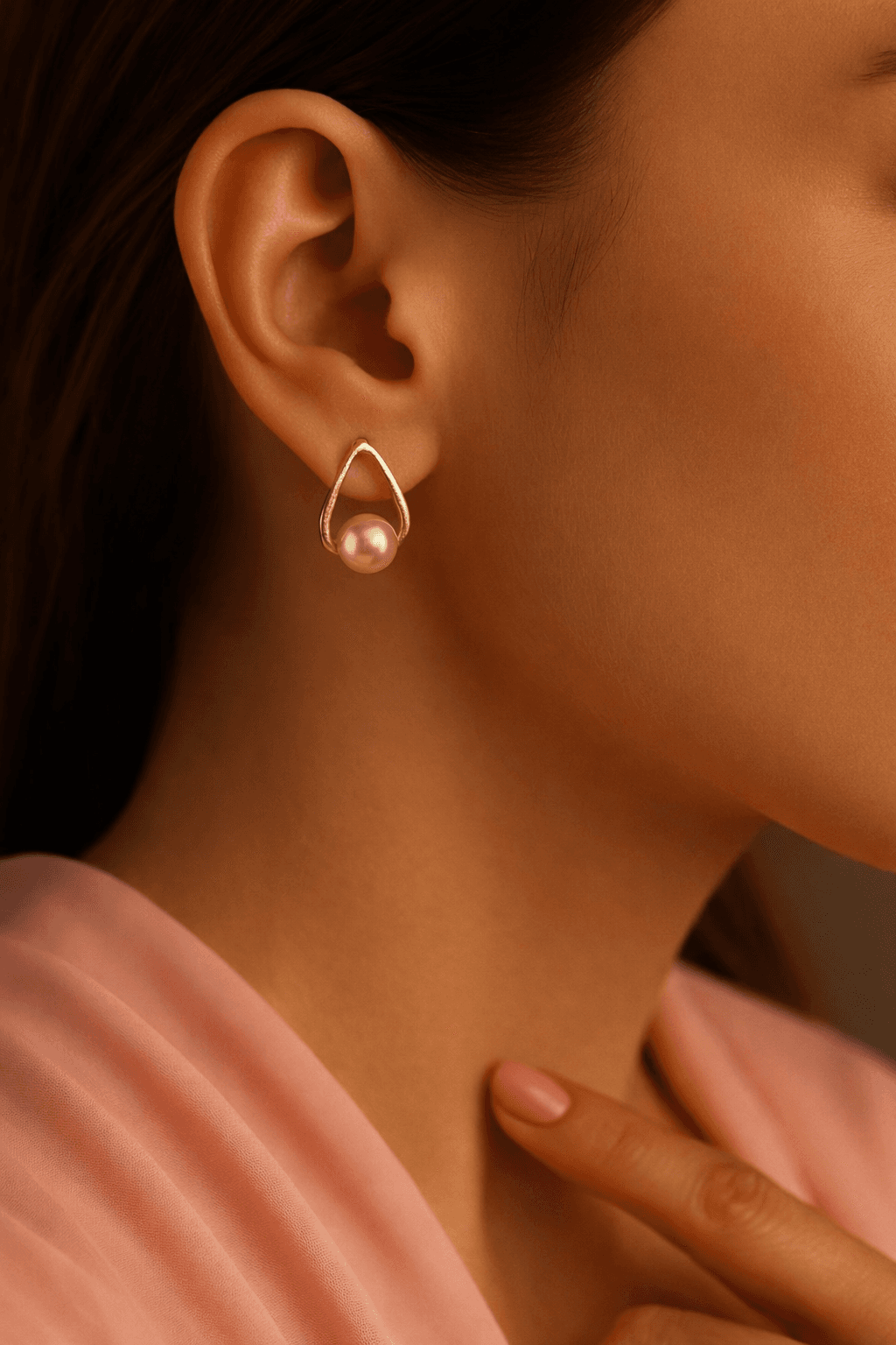 Gregory Ladner Teardrop Stud Earrings