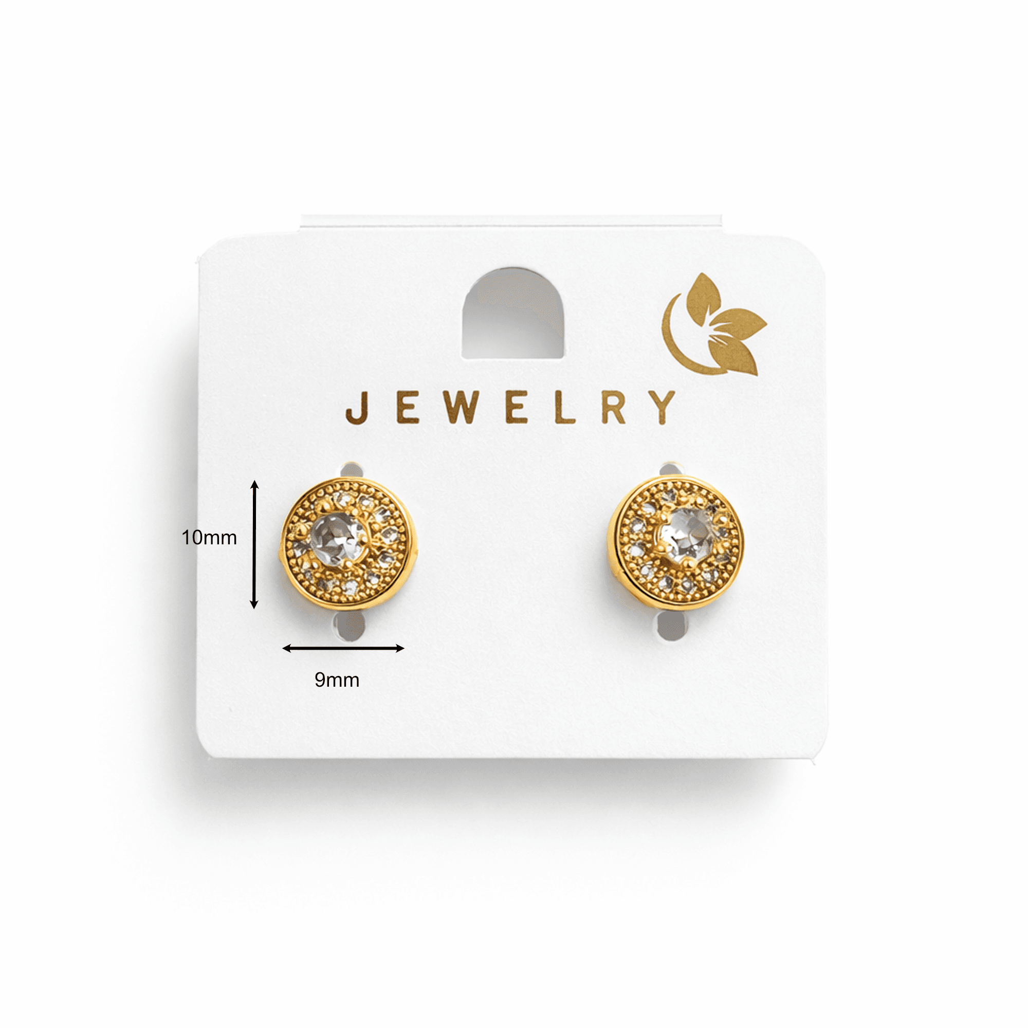 Daily & Party Wear Sparkle Stud Earrings Combo for Women – 4 Pairs