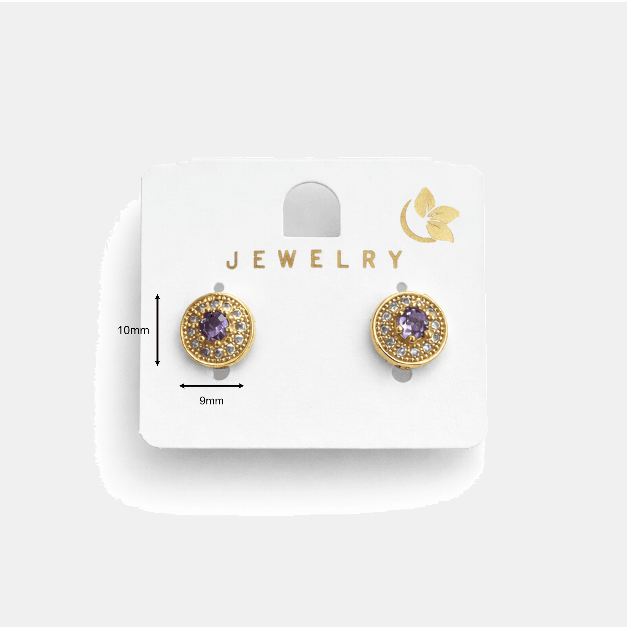Daily & Party Wear Sparkle Stud Earrings Combo for Women – 4 Pairs