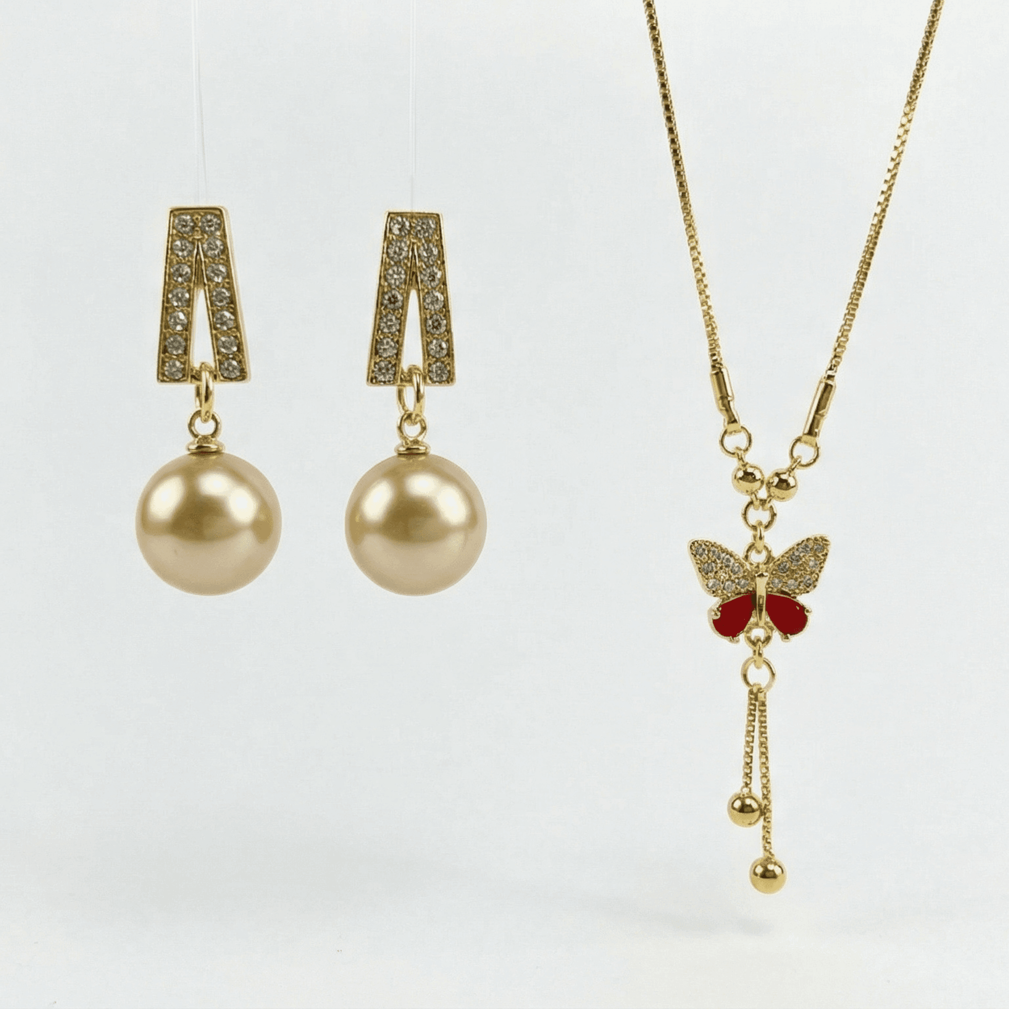 Alloy Gold Jewel Set