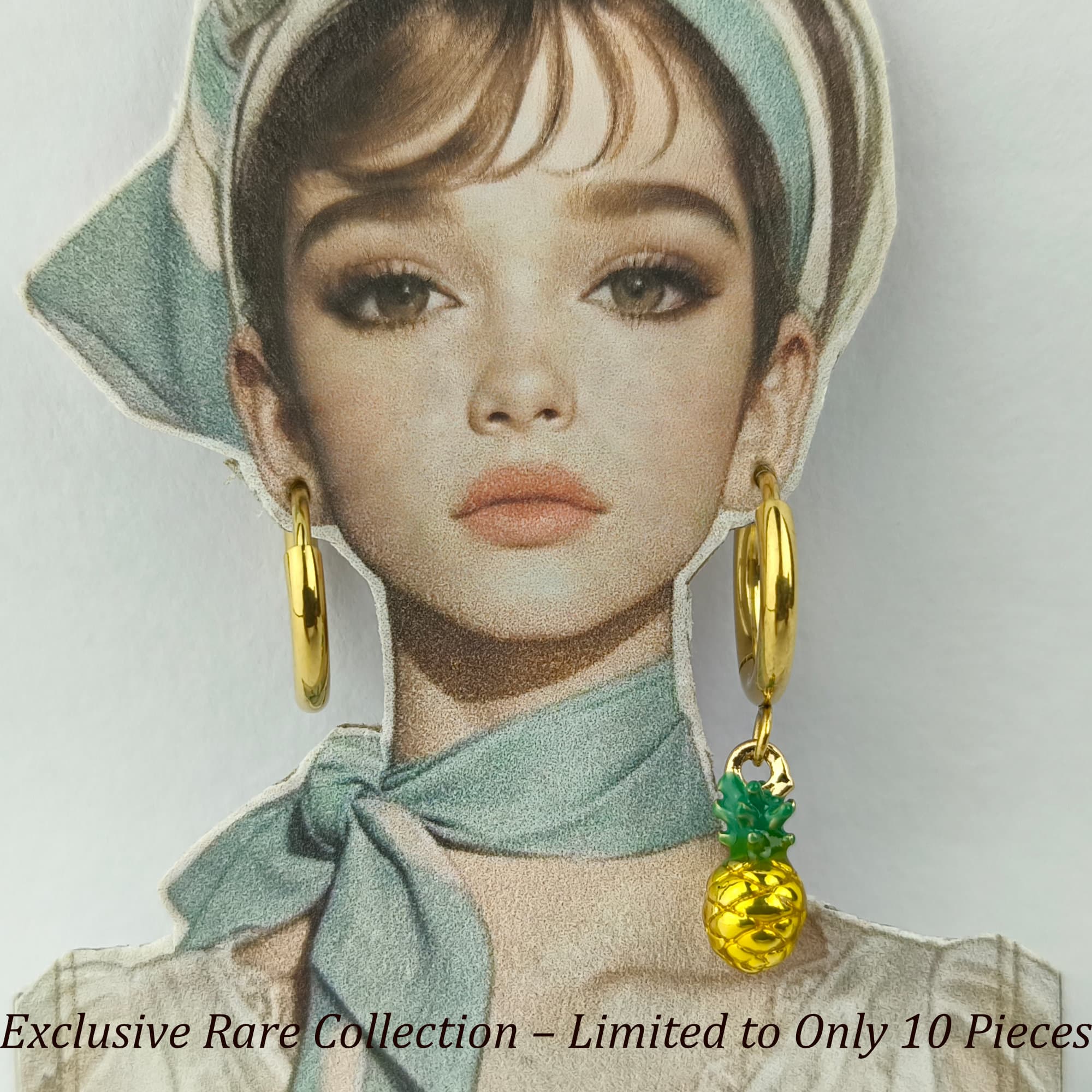 Anti Tarnish Gold Plated Mismatch Earrings for Women Hoop Trendy Earrings