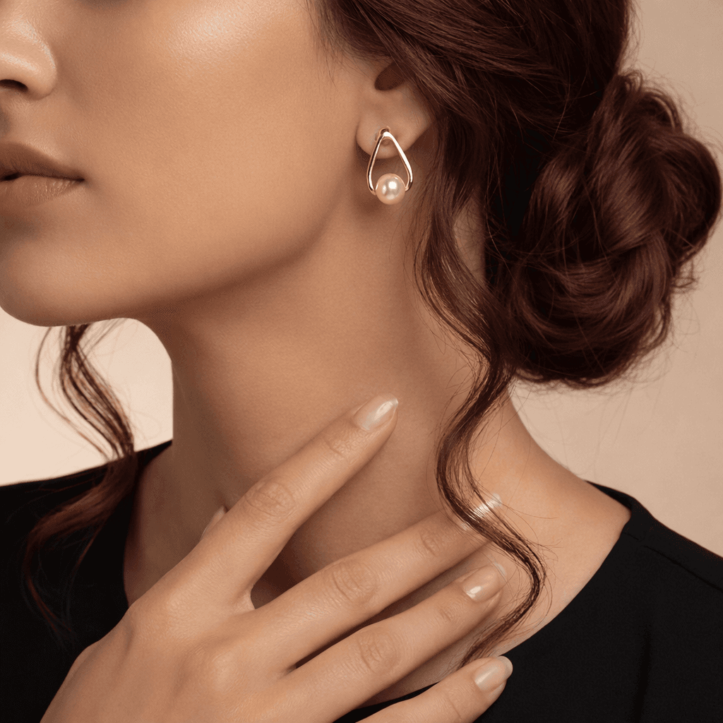 Gregory Ladner Teardrop Stud Earrings