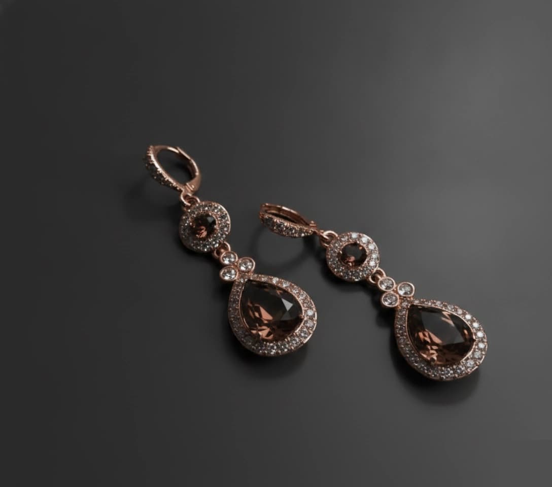 Featured earring — Riviera ridged Gold Hoop
